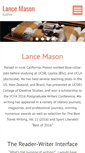 Mobile Screenshot of lance-mason.com